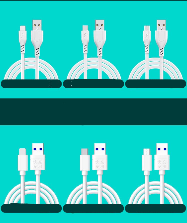 Compatible with Apple , Suitable For Apple Android Data Cable 5A Fast Charging Cable Type-C - Image 5